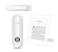 RF Remote Control Page Turner for Kindle Paperwhite Scribe Oasis Accessories, Remote Clicker for iPhone,Tablets Reading Camera Video Record Remote Triggers, White