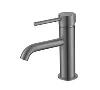 RF-Series Mini Mono Basin Mixer Tap inc Waste Aquarius Grey One Size
