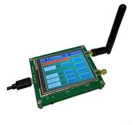 RF Signal Generator Module With MAX2870 Chip 23 5MHz 6000MHz, 2 8 Inch Touch LCD, Power Supply And Female Output Connector For Lab Use