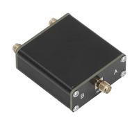 RF Switch Module Low Loss Metal Manual RF Switch DC 500MHz for Antenna Switching and RF Switching Aluminum Alloy 10W 1 to 2 RF Switch Module