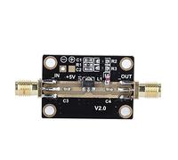 RF Wide Band Amplifier, Low Noise LNA Module with 0.6dB NF and 19dB Gain, High Gain RF Amplifier Board for 0.05-4GHz Signal Boosting, 5V Powered with SMA Connectors