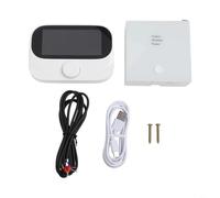 RF Wireless Boiler Thermostat for Tuya Smart Platform Featuring Intelligent Timer Rotary Knob and Real-Time Weather Humidity Readout (WiTH3)