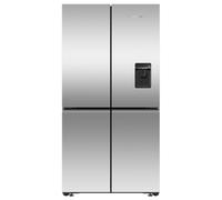 Fisher & Paykel Series 7 Contemporary RF605QNUVX1 Wifi Connected Plumbed Frost Free American Fridge Freezer - Stainless Steel - E Rated, Stainless Steel