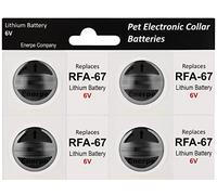 RFA-67D-11 6V Replacement Battery Long-Lasting & High Capacity Compatible with PetSafe Electronic Collars Pack of 4