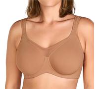 RFAGDS Full Coverage Seamless Mesh Push Up V Neck Bras Underwire Comfortable Smoothing No Padded Soft Support Bra. Khaki