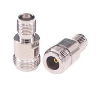 RFaha 2pcs N Type Female to TNC Female RF Coaxial Coax Adapter N to TNC Connector(F152-2)