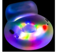 RFAHSDYDE Pool Floats for Adults, Adult Pool Float, mesh Bottom Pool raft, with Two Handle and a Big Cup Holder, Great for Chilling in The Pool