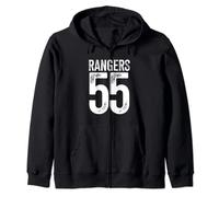 RFC 55th Scottish Premiership Winners Rangers Champion55 Zip Hoodie