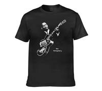 RFD6Uww23 NWT 6649-Wes Montgomery Jazz Smokin Day T Shirt Black L
