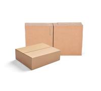 RFE 305 x 229 x 102mm Small Single Wall 12x9x4" Shipping Mailing Postal Gift Cuboid Easy to Assemble Cardboard Boxes | Boxes For Packing Moving House Cardboard Box 5 Boxes