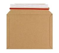 RFE A5/C5 180mm x 235mm Strong Heavy Duty Rigid Cardboard Envelope 400gsm, Corrugated Capacity Book Mailer, Peel & Seal, Rip & Strip Open Mailer Amazon Style (20)