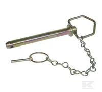 RFE Kramp Cat 1 Tractor Top Link Pin / Drawbar Pin With Folding Handle & Clip 19x162mm Z519157KR