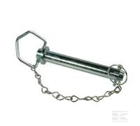 RFE Kramp Cat 2 Tractor Top Link Pin / Drawbar Pin With Folding Handle & Clip 25x162mm Z525157KR