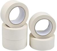 RFE Masking Tape for Painting 12 Rolls, Medium to High Adhesion Multi Surface Painters Tape - 50mm (2") x 50m Decorators Tape, Painters Masking Tape for Indoor Painting and Decorating, Paint Tape.