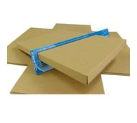 RFE Pack of 25 - C4 A4 Size Strong Max Large Letter PIP Shipping Maltese Cross Postal Postage Mailing Boxes for Royal Mail | Internal Dimensions : 337x237x20mm (25)