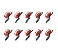 Rfeeuubft 10pcs 100M Twisted String Line Red Wheel Kite Reel Winder