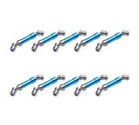 Rfeeuubft 10Pcs Rear Center Drive Shaft CVD Transmission Shaft for 1:12 12428 RC Car Short Course Desert Off-Road