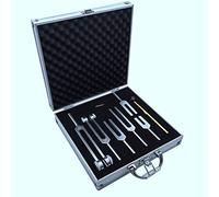 Rfeeuubft 128Hz 256Hz 512Hz 1024Hz 2048Hz 4096Hz Tuning Fork Hammer for Sound