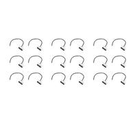 Rfeeuubft 18PCS Dx4 Printhead Cap Top Capping Station Solvent for SP540 300 VP540 RS640 540 XC540 Printer Clean Unit