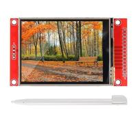 Rfeeuubft 2.8Inch ILI9341 SPI TFT LCD Display Touch Panel 320X240 TFT LCD Touch Screen 5V/3.3V STM32 Display Module with Touch Pen Easy Install Easy to Use