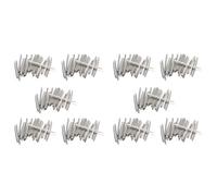 Rfeeuubft 240Pcs/ Set Stainless Steel Guitar Fret Wire 24 Fingerboard Frets 2.7mm for Acoustic Guitar Parts