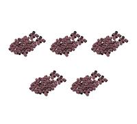 Rfeeuubft 250Pcs Sanding Bands Block Caps Without Grip 80 120 180 13X19mm Sanding Cap Manicure Pedicure Electric Nail Drill-02