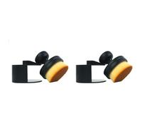 Rfeeuubft 2X Car Tyre Cleaning Brush Set Auto Tire Brush High Density Detailing Brushes for Vents Trim Seats Emblems Wheels