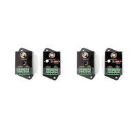 Rfeeuubft 2X Single-Channel Active Video Balun for CCTV HD-TVI CVI AHD Active HD Video Transceiver