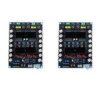 Rfeeuubft 2X XH-M641 TPA3116D2 DC12V 24V 150W x 2 Audio Digital High Power 2 Channels Car Amplifier with Boost Board G2-010