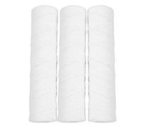 Rfeeuubft 3Pcs Water Purifier 10 Inch String Wound Filter 5 Micrometre PP Cotton Filter Sedmient Filter