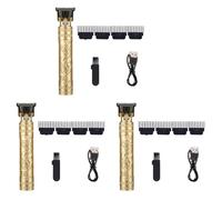 Rfeeuubft 3X Haircut for Men Recharge Shaver Adult Electric Vintage Clipper Home USB Charging Barber Shop B