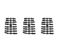 Rfeeuubft 3X M3 Tie Rod End Ball Joint Cap 4.8mm 5mm for 3Racing S XI XIS D4 D5 Ultimate Advance 1/10 RC Car Parts