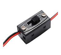 Rfeeuubft 4 Pcs On/Off Power Switch Receiver JST Connector for RC 1/10 1/8 Car Crawler Off-Road Vehicle Multi-Rotor Aircraft