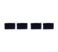 Rfeeuubft 4pcs 2.42 Inch OLED Display LCD Screen Module 128X64 SPI/IIC Interface SSD1309 Display White