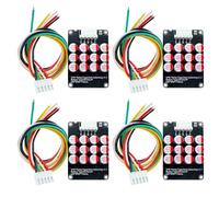 Rfeeuubft 4PCS 4S Active Equalizer Balancer Lifepo4 / Lipo/LTO Battery Energy Equalization Capacitor Board