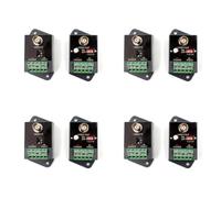 Rfeeuubft 4X Single-Channel Active Video Balun for CCTV HD-TVI CVI AHD Active HD Video Transceiver