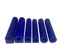 Rfeeuubft 6PCS Blue Ring Wax Hole Round Tube for Jewelry Carving Moulding Wax Tool Casting Mold Wax Ring Wax Making Kit