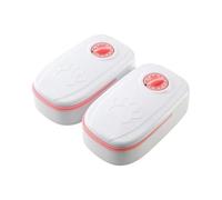 Rfeeuubft Automatic Timing Pet Cat Feeder 350ml Double Pet Bowl for Cats Dogs Quantitative Pet Feeder Cat Accessorie A