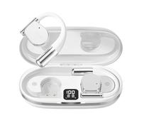 Rfeeuubft M111 Smart Translator Headset 144-Language AI Translation Earbuds Wireless On-Ear Translator Device B