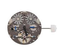 Rfeeuubft Multi-Functional Calendar Automatic Mechanical Movement 5Hands Bare Torsion Pendulum Movement LB20