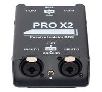 Rfeeuubft New 2-Way Audio Isolator, Audio Current Eliminator, XLR 6.5, Permalloy Isolator, Mixer Live Broadcast