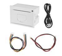 Rfeeuubft QR204 58mm Mini Embedded Receipt Thermal Printer TTL + USB Interface High Speed Printing 50-85mm/S