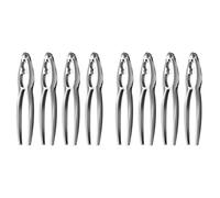 Rfeeuubft Seafood Tool Kit Lobster Crackers Set of 8, Crab Leg Cracker Tools, Seafood Crackers Nut Cracker Set