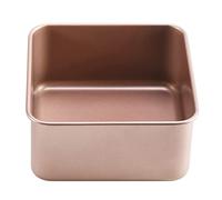 Rfeeuubft Square Cake Mould Thickening Antique Non Stick Baking Pan Deep Square Barbecue Tins Antique Bread Cake Mould