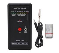 Rfeeuubft Surfaces Resistance Tester, Handheld Electrostatic Static Resistivity Meter, Electricity Tester Measuring Instrument