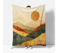 RFFLUX Japan Style Throw Blankets 220x240 cm Soft Warm Cozy Microfiber Fleece Flannel Abstract Aesthetic Blanket Sofa Lightweight Summer Machine Washable Bedspread for Bed Couch（Style 219-11）