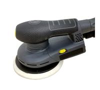 RFGTHY 6 Inch 150mm Electric Sandpaper Machine Car Sheet Metal Putty Metal Wood Grinding Sander Eccentric 5mm Sanding Polisher With Sandpaper Wide Application