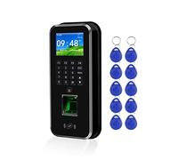 RFID Access Control System Realand 2.4inch /IP/RS485 Biometric Fingerprint Time Attendance Machine Employee Check-in Recorder
