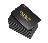RFID Blocking Card for Wallets, Contactless NFC Credit Card ID Protection Safe Bank Cards Passport Entire Wallet Purse Shield Protector Blocker Guard Pack of 12, Black, 12Pack, Fashions