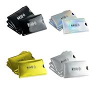 RFID Blocking Card Sleeves Set, Debit Credit Card Protector 16PCS